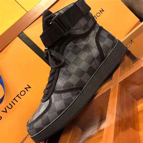 louis vuitton damier graphite sneakers|damier patterns for sale.